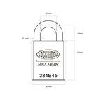 Lockwood 334B Padlock