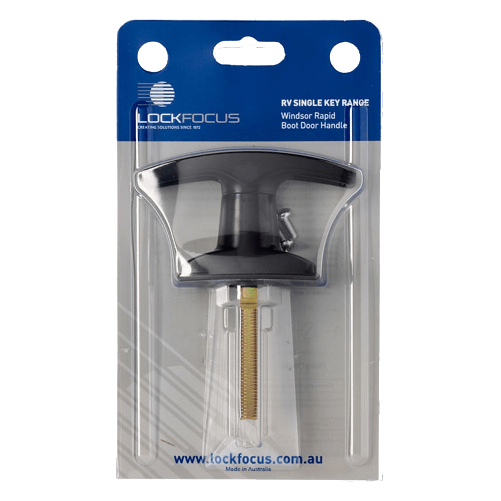 LOCK FOCUS T Handle for Windsor Rapid | Barrel Included | Caravan & RV