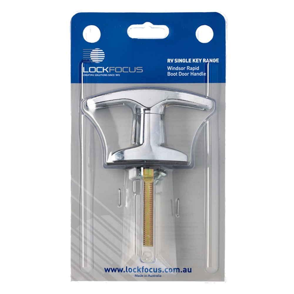 LOCK FOCUS T Handle for Windsor Rapid | Barrel Included | Caravan & RV